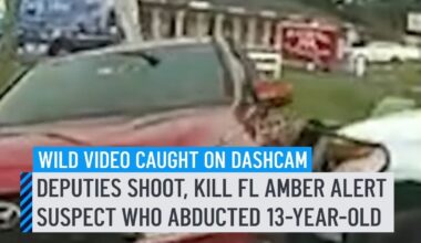 New video shows the moments Florida law enforcement closed in on the suspect of an AMBER Alert before deputies shot and killed him. The AMBER Alert was issued Monday after officials said Jason Castillo kidnapped the 13-year-old daughter of his ex-girlfriend from her Ocala home. The confrontation between the 45-year-old suspect and Marion County deputies happened less than 24 hours after the alert was issued. #amberalert #florida #teen #alert