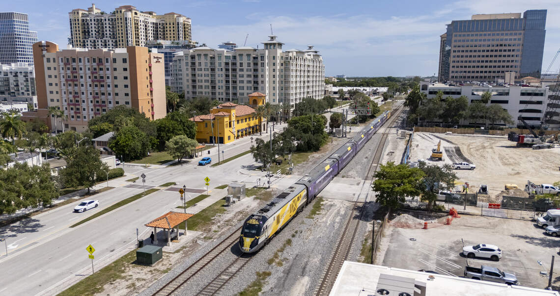 Woman dead after being struck by Brightline train in Fort Lauderdale, cops say