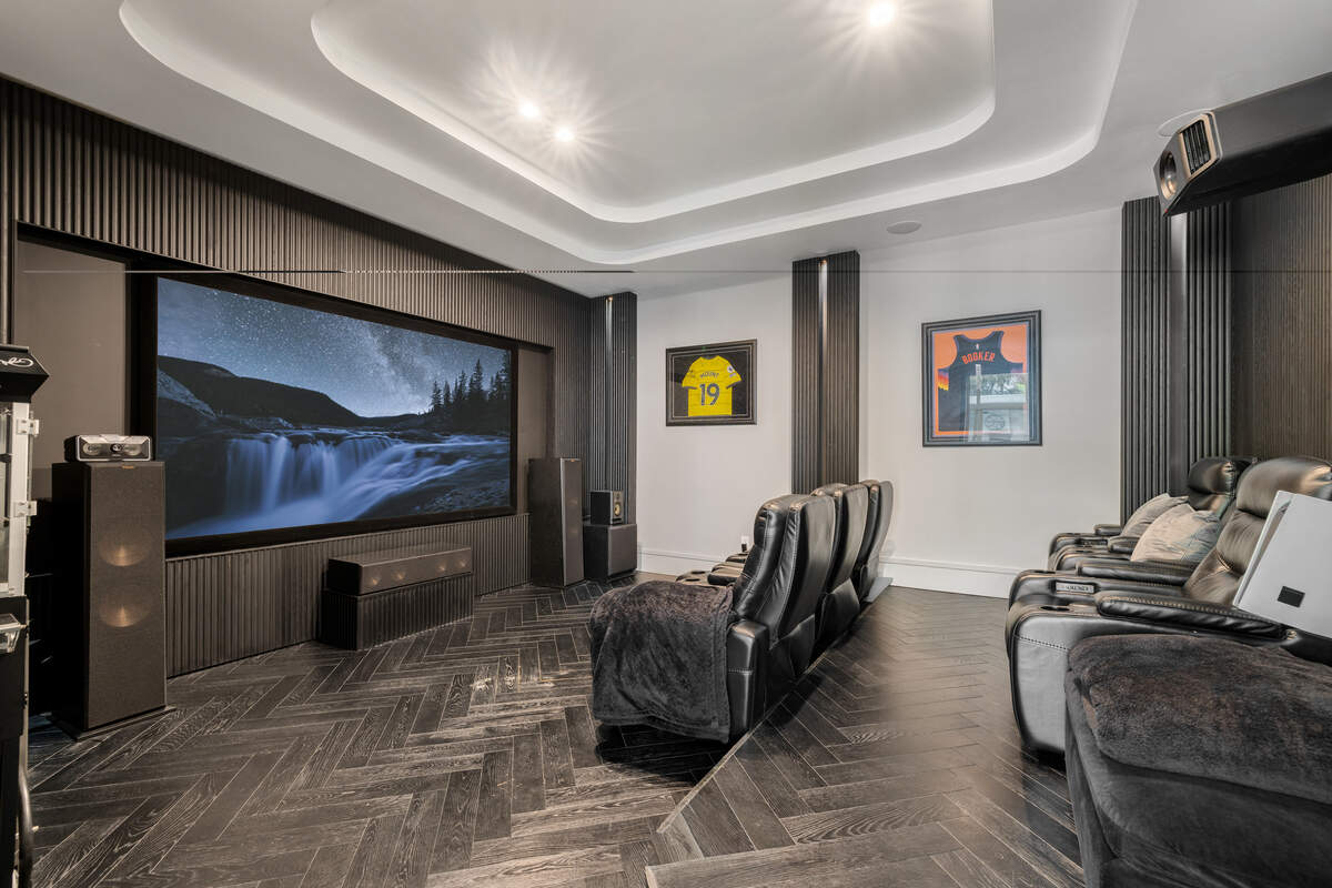 The Wisconsin-born basketball player listed his home, which includes a movie theater, for $12 million this week.