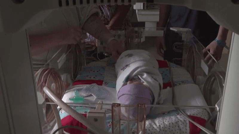 Gary Glenn of Connecticut and Lauren Siwinski of Rhode Island traveled to Florida for a Royal Caribbean cruise departing from Miami. But their vacation plans took an unexpected turn when Siwinski began experiencing severe stomach pains the night before the cruise. (CNN Newsource)