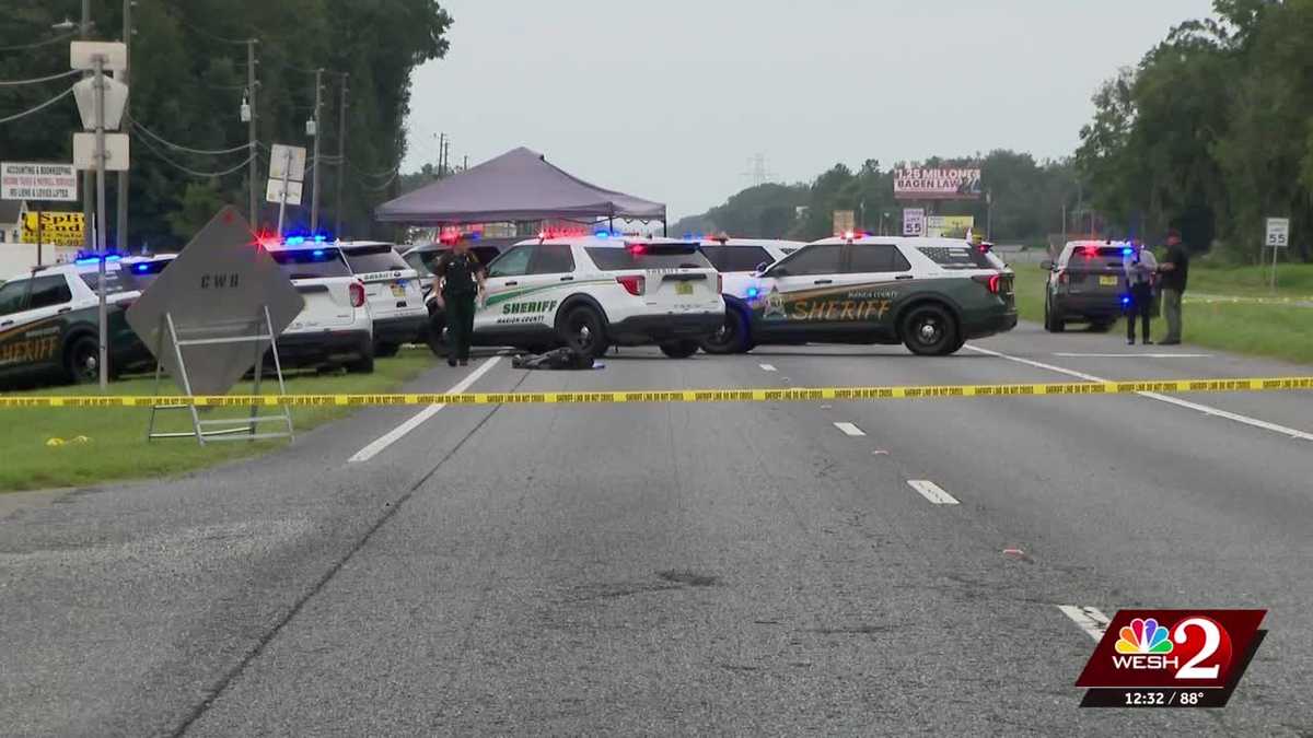 Florida man accused of abducting girl shot by 9 law enforcement officials