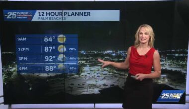 Hot and Humid with Storms for South Florida