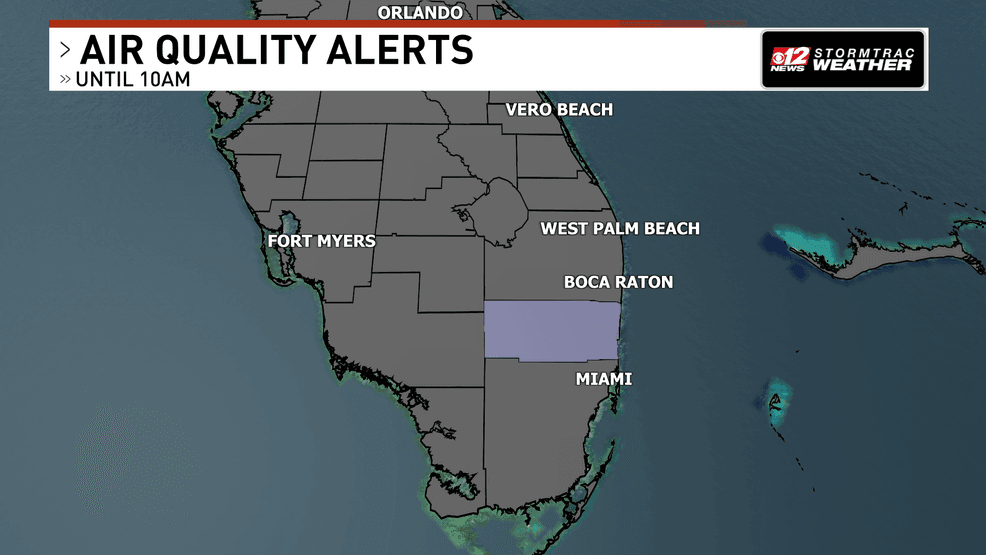 How fireworks from America's 250th anniversary is impacting air quality in South Florida. (WPEC)