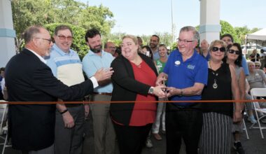Gulf Coast Village ribbon-cutting ceremony