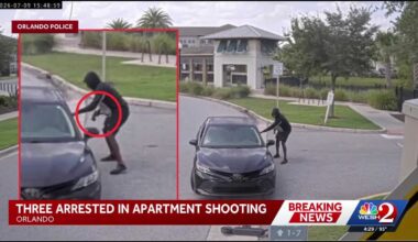 Minor among 3 arrested in Orlando apartment complex shooting, police say
