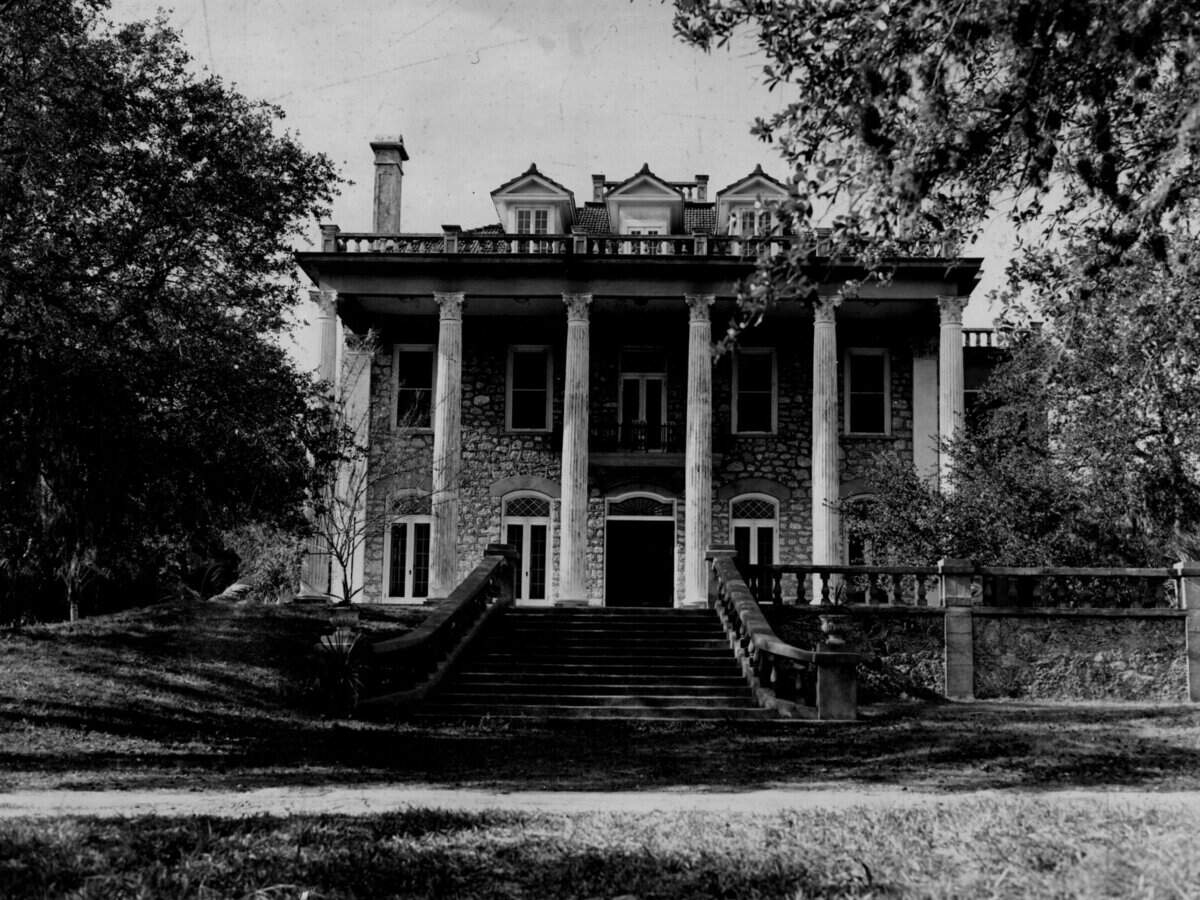 Halisse Hall, constructed of Miami limestone, its walls eighteen inches thick, was described by its builder, John Sewell, as the "best home in Florida" although "not the most expensive." Flagler's labor superintendent in 1896, Sewell had done well enough by 1910 to buy fourteen acres where much of the Jackson Memorial Hospital Medical School complex is now located. On the highest spot Sewell began this home. The mansion today stands among modern medical buildings that let little sunlight fall upon its pretentious columns.