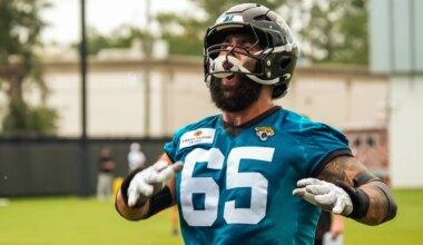Predicting who starts at right guard for Jacksonville Jaguars