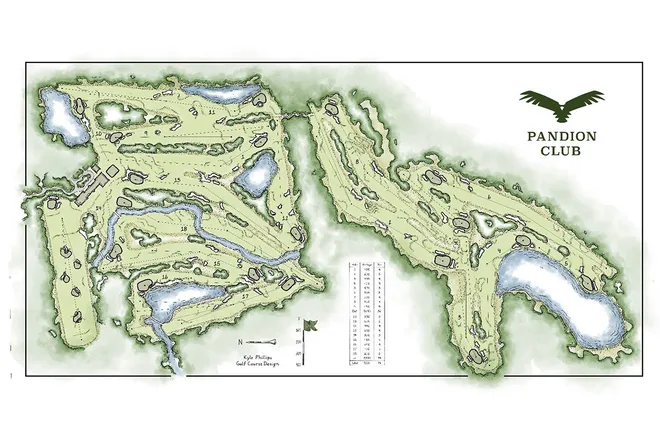 Architect Kyle Phillips is designing the course for the new Pandion Club in Estero, Florida, which sits on the land formerly used by Old Corkscrew Golf Club.