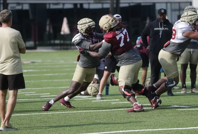 The Florida State football team completes its first week of fall camp of 2026 on Friday, July 31.