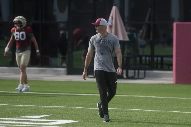 The Florida State football team completes its first week of fall camp of 2026 on Friday, July 31.