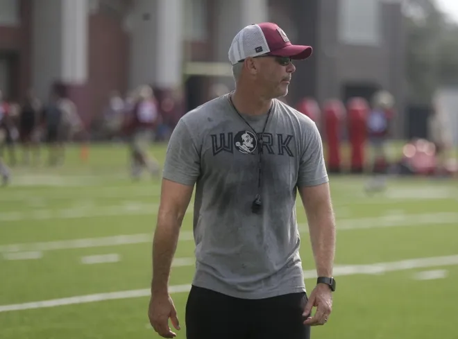 The Florida State football team completes its first week of fall camp of 2026 on Friday, July 31.
