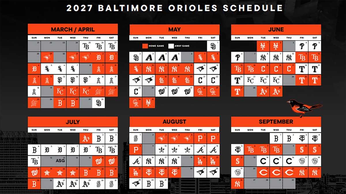 Orioles to open 2027 season at Tampa Bay