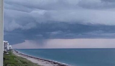 Viewer photos of inclement weather in Jensen Beach, Port St. Lucie