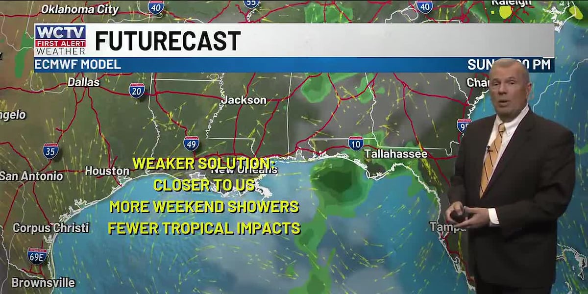 First Alert Daily: Tracking the tropics this weekend 🌀for Tallahassee, the Big Bend and South Georgia?