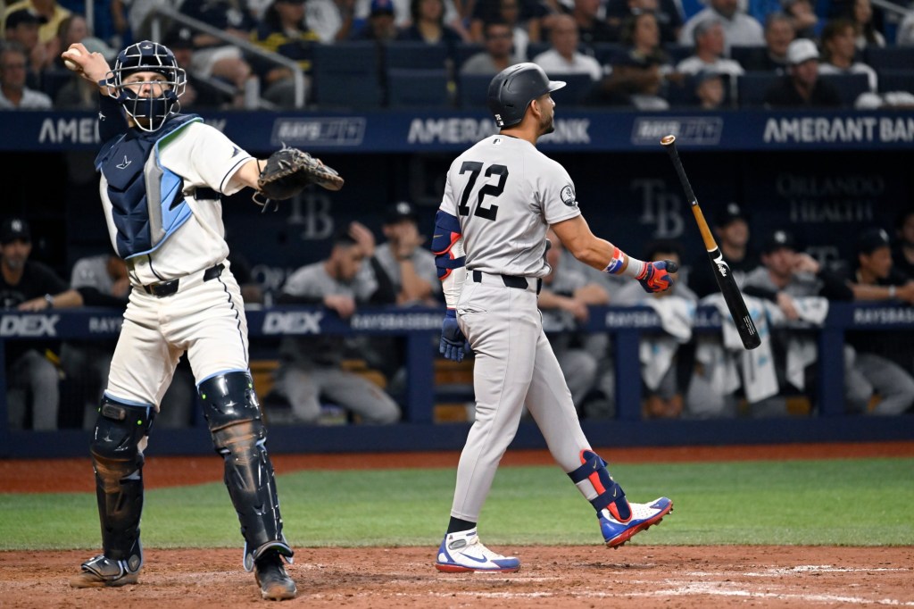 Yankees strike out 17 times in loss to Rays – Trentonian
