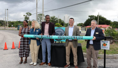 Mayor’s Office, District 6 Commissioner, Orange County Utilities Commemorate Completion of the Pine Hills Septic 2 Sewer Project