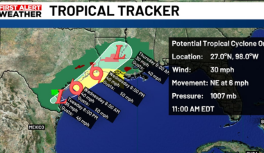 NHC monitoring tropical disturbance over Gulf, Florida and Atlantic coastal waters