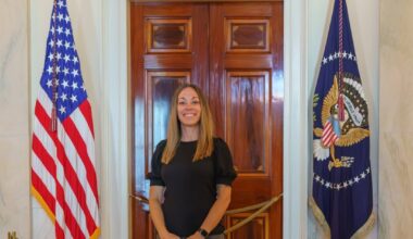 Teacher Aimee Bailey at White House History Teacher Institute