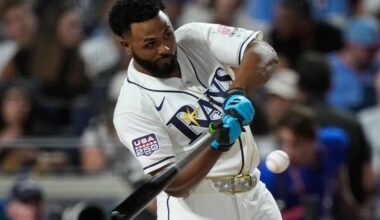 Rays slugger Junior Caminero feels fortunate left hand not broken after he was hit in All-Star Game – Baltimore Sun