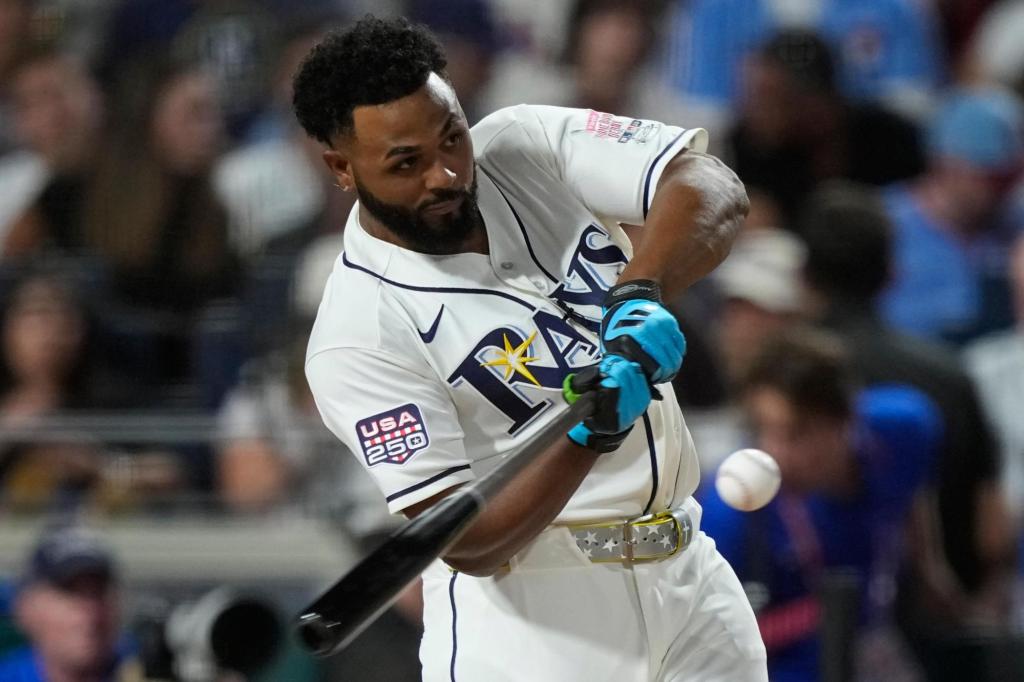 Rays slugger Junior Caminero feels fortunate left hand not broken after he was hit in All-Star Game – Baltimore Sun