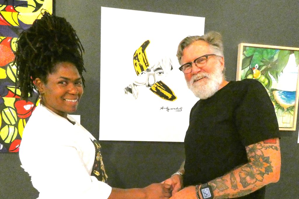 Kandice Clark with Rick Redshaw