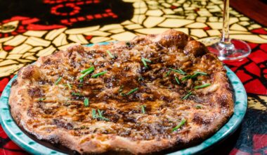 Tampa icons Bern's Steak House and Bella's Italian Cafe now have a limited-time French onion pizza 