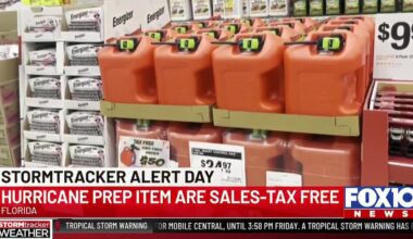 Florida hurricane prep items now sales-tax free year-round