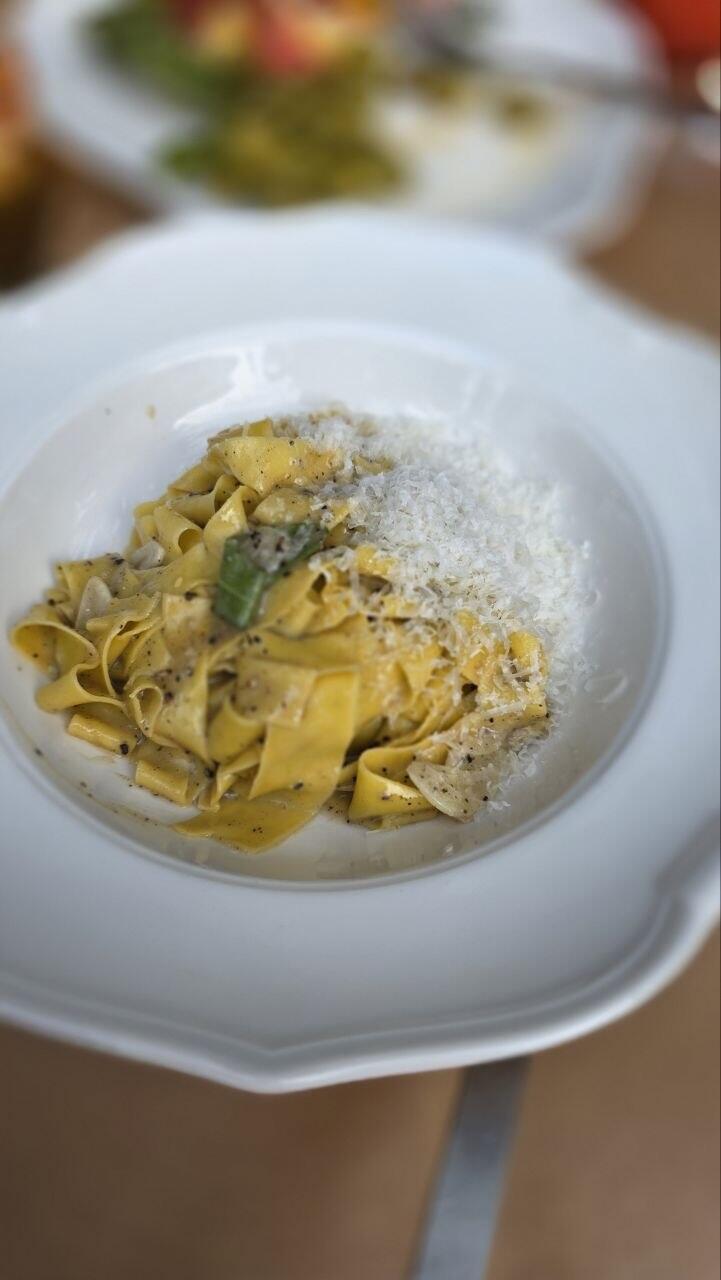 Pasta dish in Bella (Photo: Yonatan Cohen) בלה