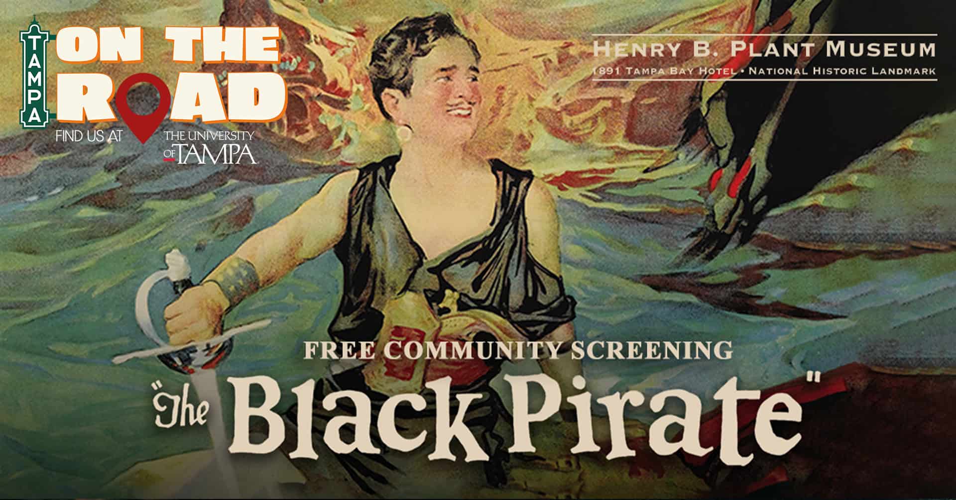 Tampa Theatre On The Road: The Black Pirate (1926)