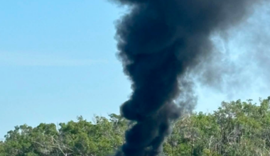 Sailboat totaled in fire off Fort Myers Beach - FORT MYERS