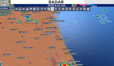 A summer day in Jacksonville with a Heat Advisory in place from 11am to 8pm