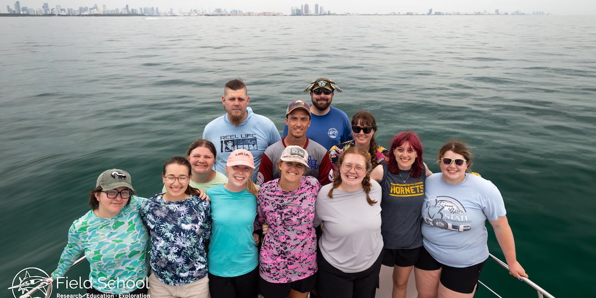 Emporia State University students travel to Florida for shark study