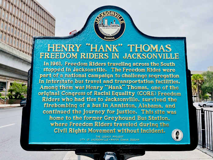 Jacksonville to unveil 5th Civil Rights Trail marker at historic Greyhound Bus Station