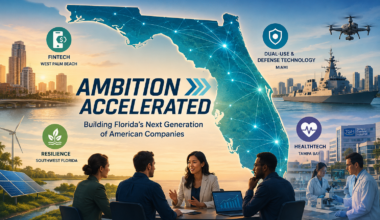 Ambition Accelerated applications now open to help startups scale in fintech, healthtech, defense and resilience