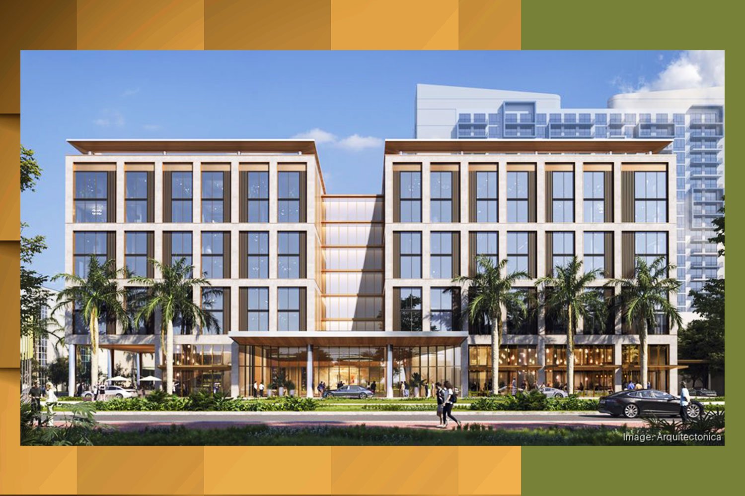 Renderings of Tribute hotel in Downtown Doral