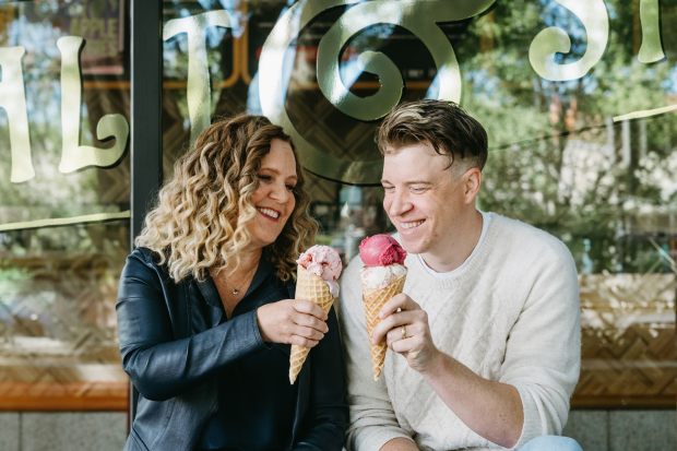 Kim and Tyler Malek are the founders of the Portland, Oregon-based Salt & Straw. (Posy Quarterman Photography)