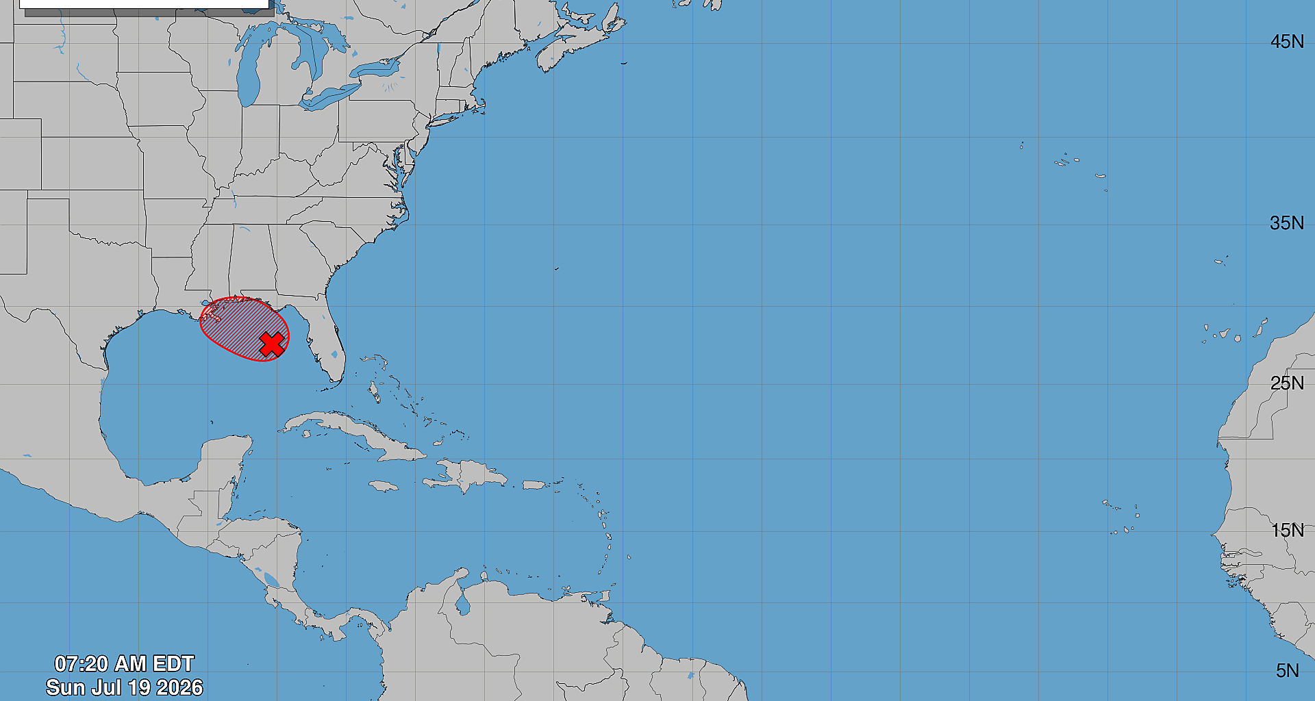 Low-pressure system in Gulf already posing weather threats to Florida