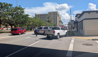 Businesses evacuated after natural gas line breaks in Jacksonville’s San Marco neighborhood