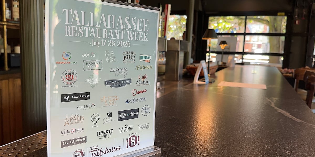 More than 25 local restaurants join Tallahassee’s first Restaurant Week