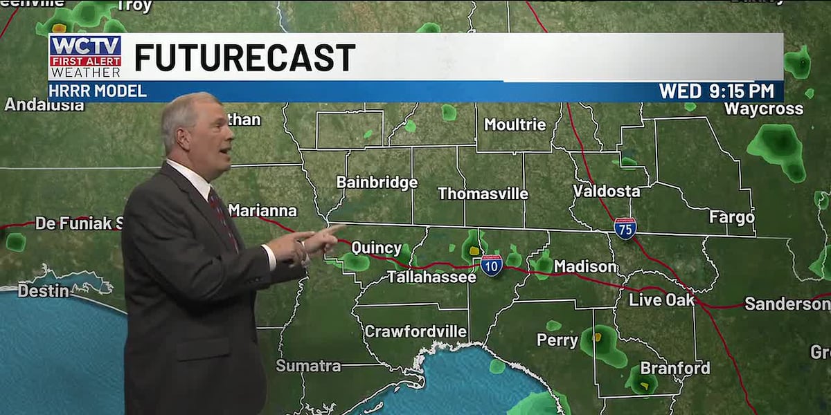 First Alert Daily: A nice break from the all-day clouds, but does it last for Tallahassee, the Big Bend and South Georgia?