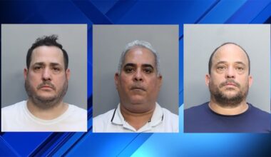 Trio accused of breaking into Miami-Dade home, stealing over $350K in cash