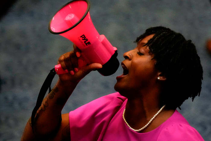 ‘Weaponization of justice’: Jacksonville Rep. Angie Nixon gets September trial date in DeSantis office sit-in case