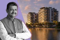 MICL chairman Parag Shah and renderings of the Ritz-Carlton