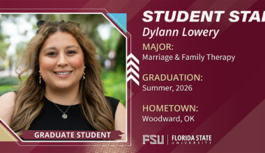 Dylann Lowery  - Florida State University News