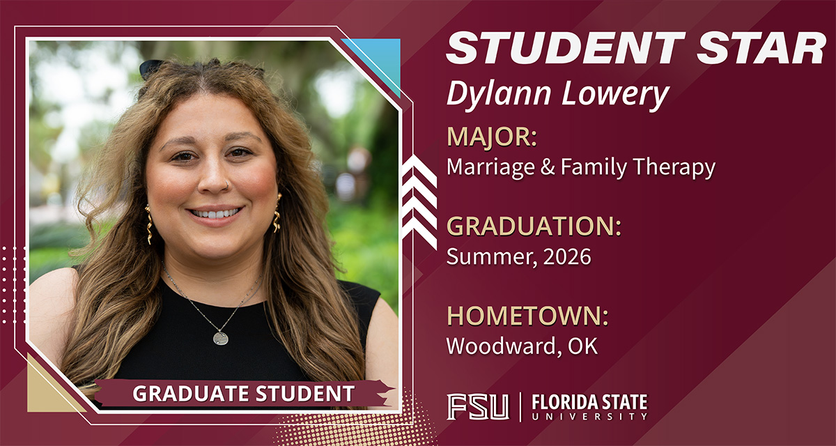 Dylann Lowery  - Florida State University News