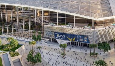 Rays offer a glimpse into proposed new stadium; drop series finale against the Yankees on Thursday