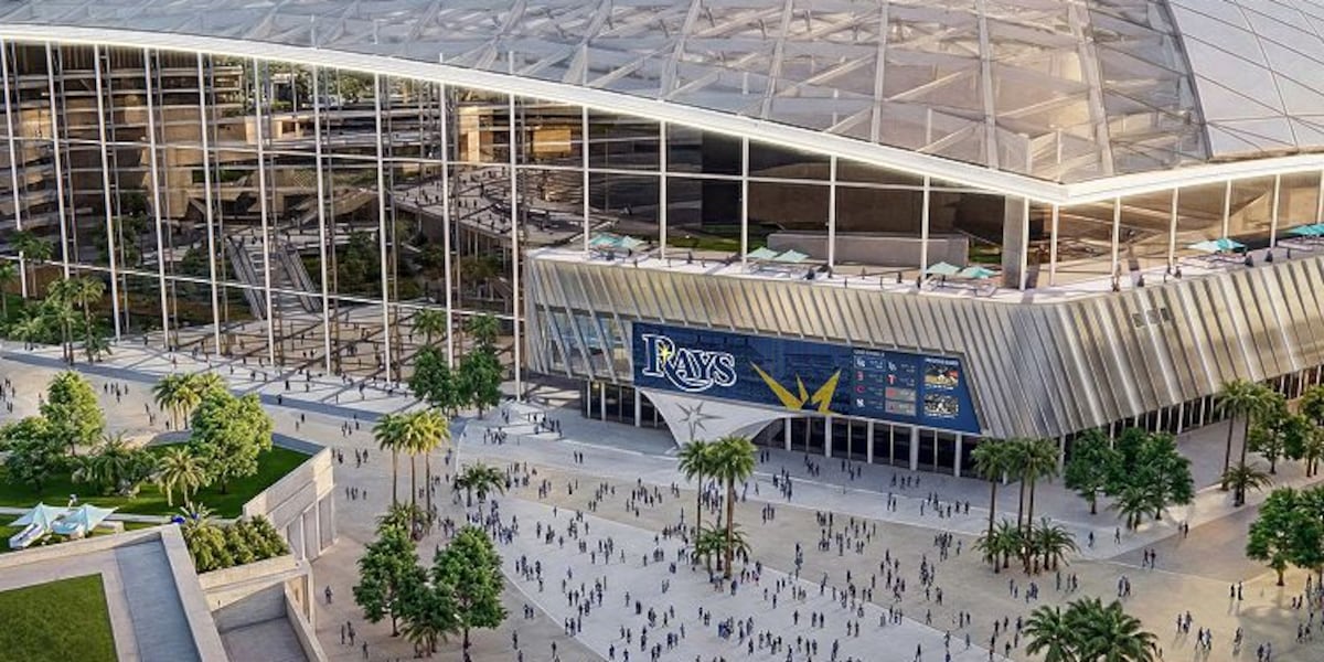 Rays offer a glimpse into proposed new stadium; drop series finale against the Yankees on Thursday