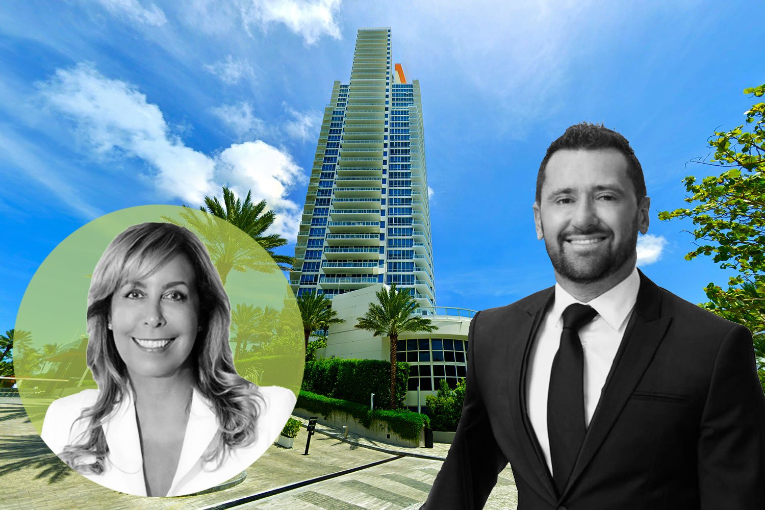 100 South Pointe Drive, unit 1906/1907, with Compass' Carlo Dipasquale and Brown Harris Stevens' Sonia Toth