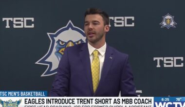 TSC introduces AD Brett Rutherford, MBB coach Trent Short