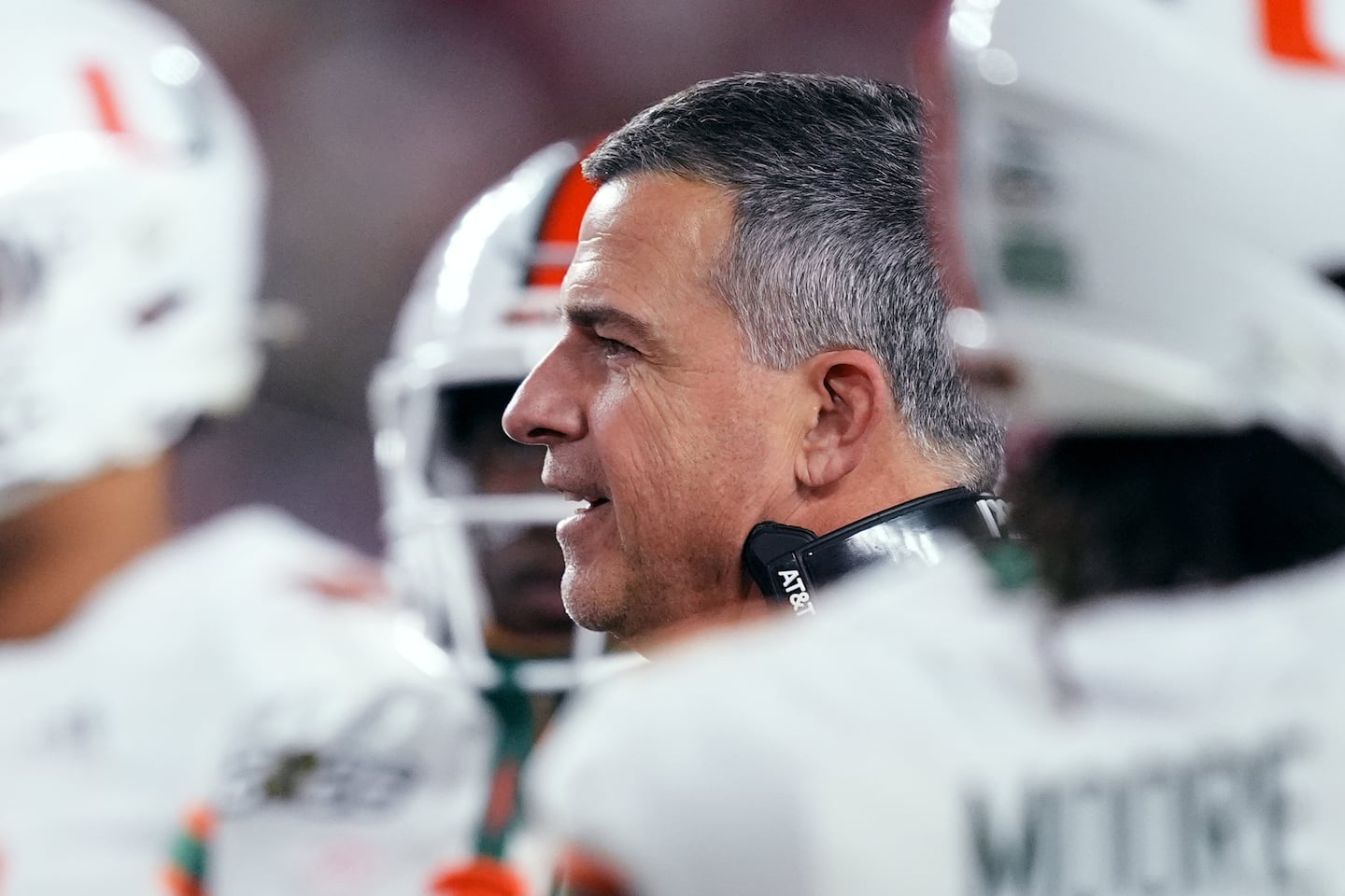 Mario Cristobal is entering his fifth season leading Miami, who are a big favorite to win the ACC.
